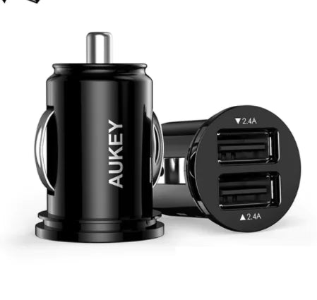 Aukey Mini Car Charger with LED Light