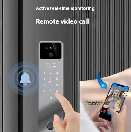 Smart Door Lock - Face Recognition, Fingerprint & Password Entry