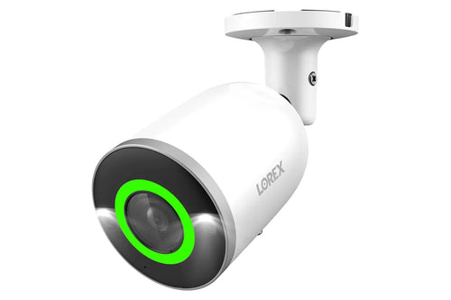 Lorex E896AB 4K PoE Security Camera - Color Night Vision, AI Detection
